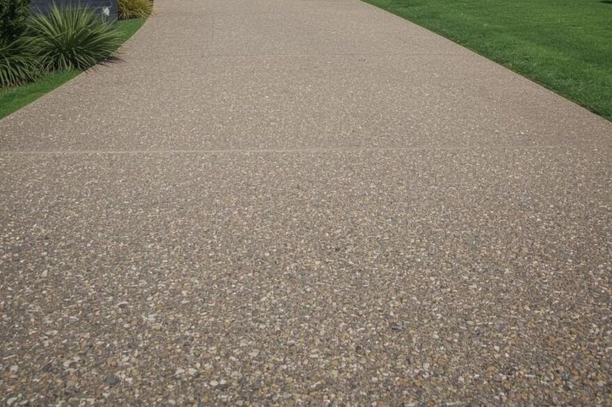 Expose Aggregate Finish on Driveway in Tauranga